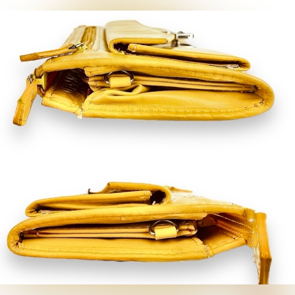 Nordstroms Yellow Long Wallet - Picture 4 of 9